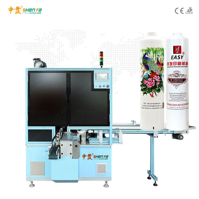 Sepenuhnya Otomatis Warna Tunggal Hot Foil Stamping Machine Soft Tubes
