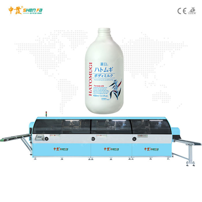 Botol Sampo Mesin Pencetak Layar Otomatis 3 Warna 70 pcs/min