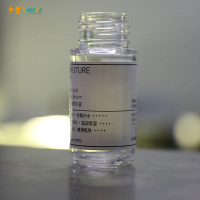 Mesin cetak layar servo 2 warna otomatis untuk botol kaca kosmetik