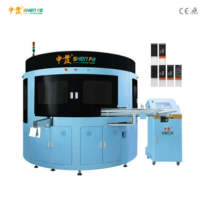 Baru Dirancang Kecepatan Tinggi ((100 pcs / menit) Full Servo Screen Printing / Varnish / Hot Stamping Machine Untuk Soft Tube