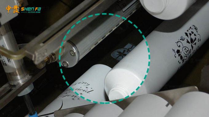60pcs / Min Automatic Silk Screen Printer Untuk Tabung Plastik Lembut Kosmetik 5