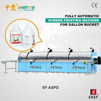 Satu Sampai Tiga Warna Mesin Sablon Servo PLC Dikendalikan Untuk Botol Plastik